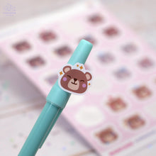 Load image into Gallery viewer, Bear Emotions Sticker Sheet