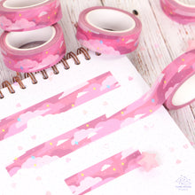 Load image into Gallery viewer, Pink Clouds Washi Tape
