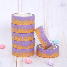 Load image into Gallery viewer, Lavender Ice Cream Washi Tape
