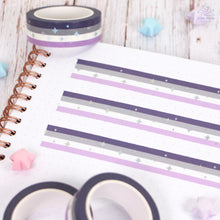 Load image into Gallery viewer, Asexual/Ace Pride Foil Washi Tape
