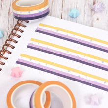 Load image into Gallery viewer, Non-Binary/NB Pride Foil Washi Tape