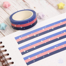 Load image into Gallery viewer, Polyamory Pride Foil Washi Tape
