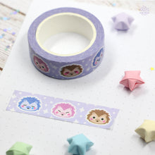Load image into Gallery viewer, Hedgehog Emotions Washi Tape
