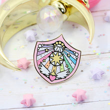 Load image into Gallery viewer, Star Shield Enamel Pin