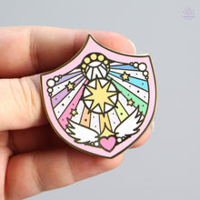 Load image into Gallery viewer, Star Shield Enamel Pin