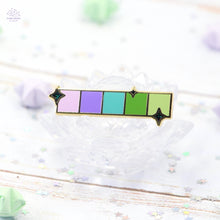 Load image into Gallery viewer, Poison Colour Swatches Enamel Pin