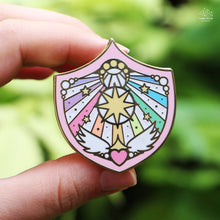 Load image into Gallery viewer, Star Shield Enamel Pin