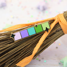 Load image into Gallery viewer, Poison Colour Swatches Enamel Pin