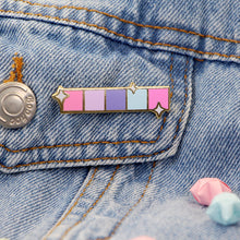 Load image into Gallery viewer, Hydrangea Pastel Swatches Enamel Pin