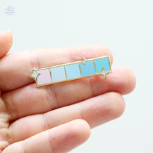 Load image into Gallery viewer, Mermaid Pastel Swatches Enamel Pin

