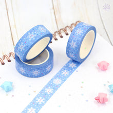 Load image into Gallery viewer, Snowflakes Buddies Washi Tape