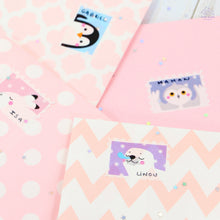 Load image into Gallery viewer, Winter Animals Stamps Washi Tape