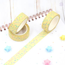 Load image into Gallery viewer, Yellow Confetti Washi Tape