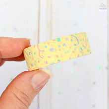 Load image into Gallery viewer, Yellow Confetti Washi Tape