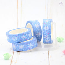 Load image into Gallery viewer, Snowflakes Buddies Washi Tape