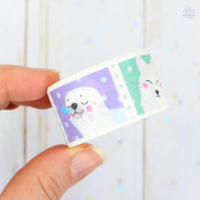 Load image into Gallery viewer, Winter Animals Stamps Washi Tape