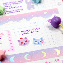 Load image into Gallery viewer, Cat Emotions Sticker Sheet