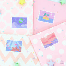 Load image into Gallery viewer, Sceneries of the World Stamps Washi Tape