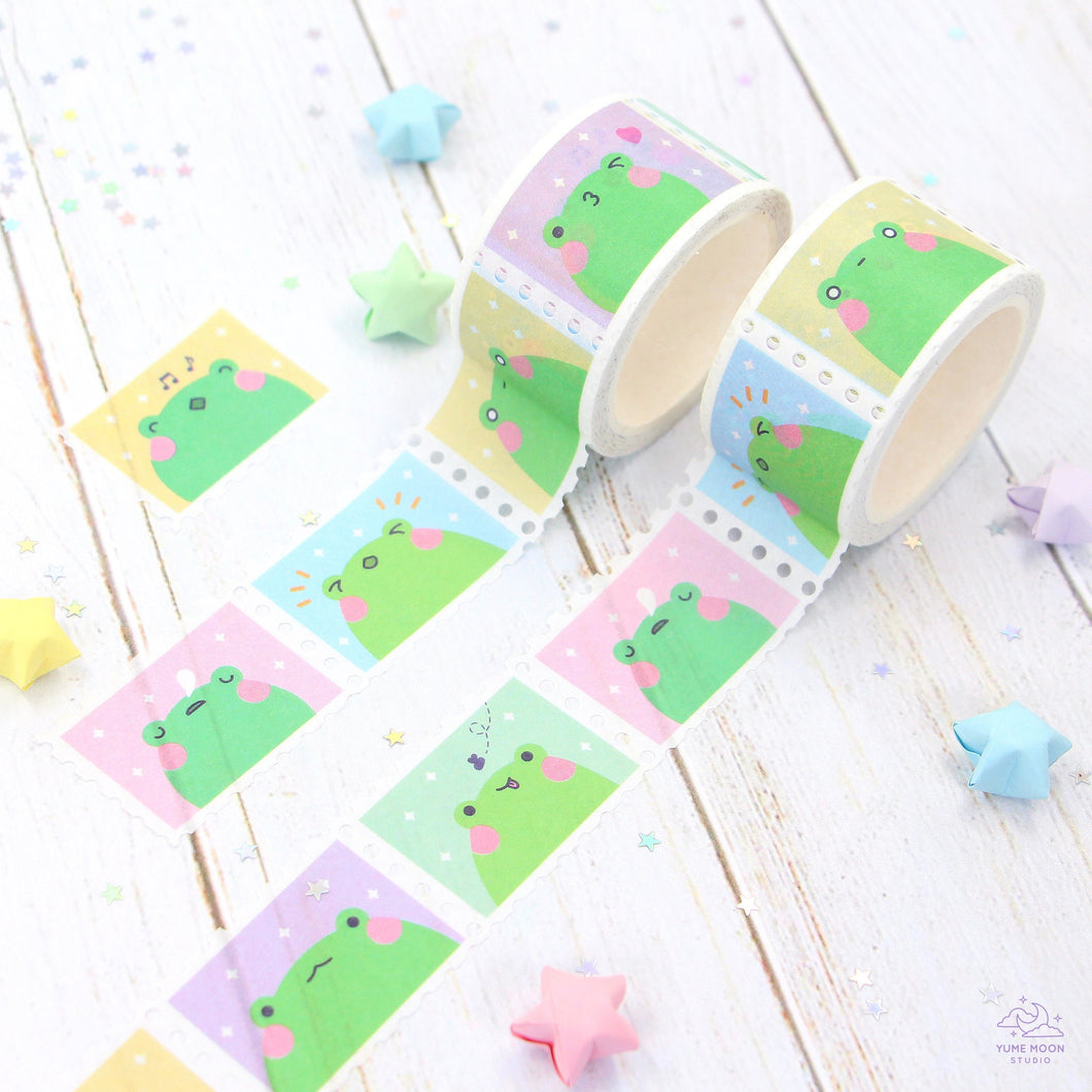 Froggies Forever Stamps Washi Tape