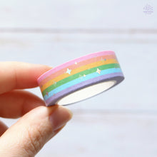 Load image into Gallery viewer, Rainbow Pride Foil Washi Tape