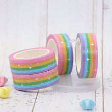 Load image into Gallery viewer, Rainbow Pride Foil Washi Tape