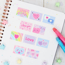 Load image into Gallery viewer, Love all around Stamps Washi Tape