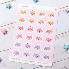 Load image into Gallery viewer, Shiba Emotions Sticker Sheet