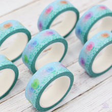 Load image into Gallery viewer, Rainbow Flowers Washi Tape
