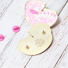Load image into Gallery viewer, Pink Dreaming Cat Enamel Pin