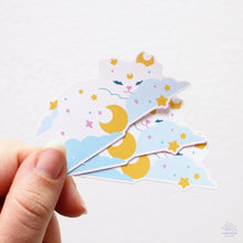 Load image into Gallery viewer, Cloud Kitty Pastel Matte Sticker