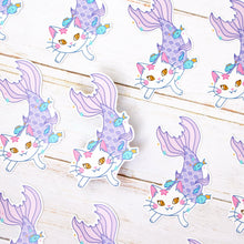 Load image into Gallery viewer, Purple Merkitty Matte Sticker