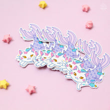 Load image into Gallery viewer, Purple Merkitty Matte Sticker