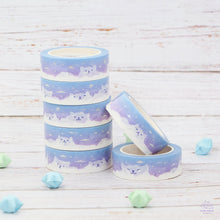 Load image into Gallery viewer, Cloud Cats Foil Washi Tape
