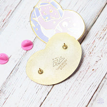 Load image into Gallery viewer, Lavender Dreaming Cat Enamel Pin