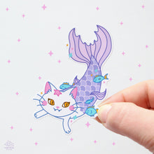 Load image into Gallery viewer, Purple Merkitty Matte Sticker