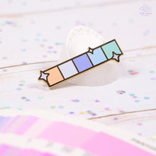 Load image into Gallery viewer, Bouquet Pastel Swatches Enamel Pin
