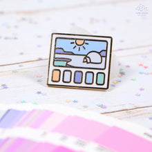 Load image into Gallery viewer, Polar Scenery Swatches Enamel Pin