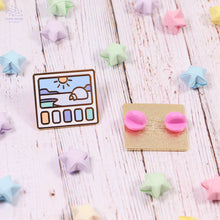 Load image into Gallery viewer, Polar Scenery Swatches Enamel Pin