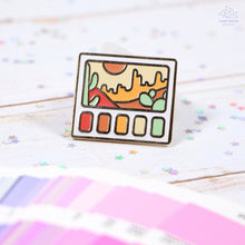 Load image into Gallery viewer, Desert Scenery Swatches Enamel Pin