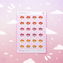Load image into Gallery viewer, Mushroom Emotions Sticker Sheet