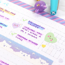 Load image into Gallery viewer, Rainbow Hearts Sticker Sheet