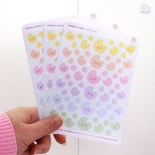 Load image into Gallery viewer, Rainbow Moons Sticker Sheet