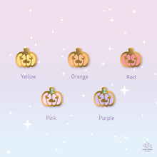 Load image into Gallery viewer, Jack-o&#39;-lantern Mini Enamel Pin
