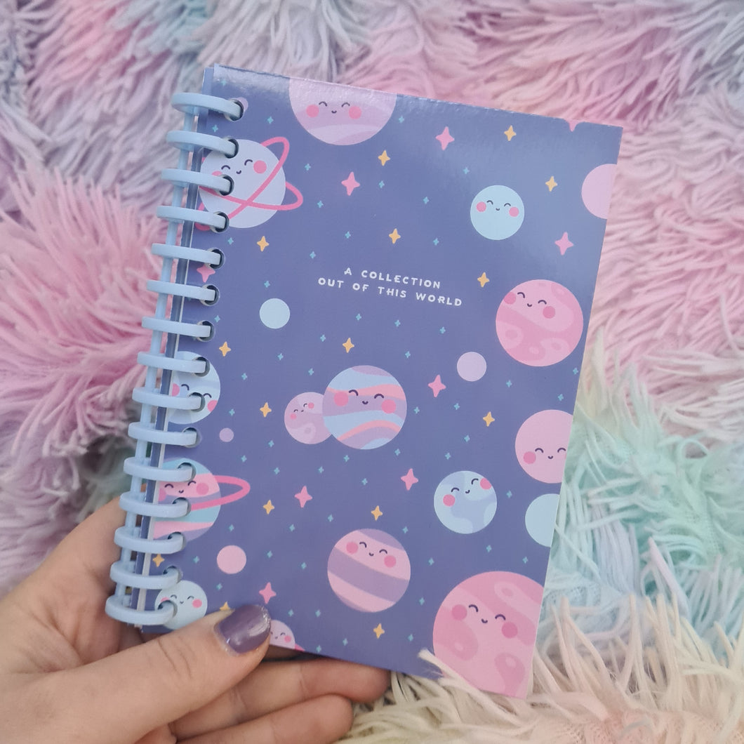 Cute Planets A6 Reusable Sticker Book