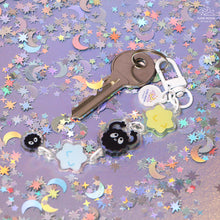 Load image into Gallery viewer, Dust Friend Acrylic Linked charms Keychain
