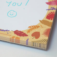 Load image into Gallery viewer, Summer Leaves memo pad
