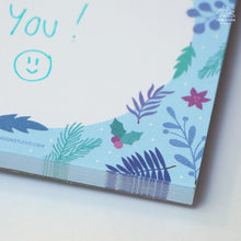 Load image into Gallery viewer, Winter Leaves memo pad
