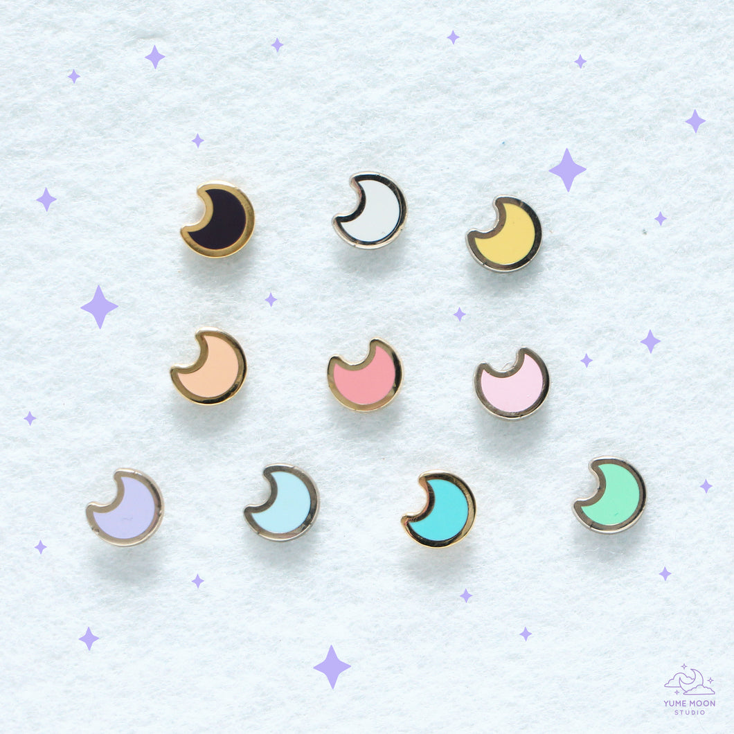 Moon Mini Enamel Pin