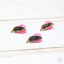 Load image into Gallery viewer, Feather Mini Enamel Pin

