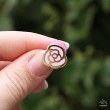 Load image into Gallery viewer, Rose Mini Enamel Pin
